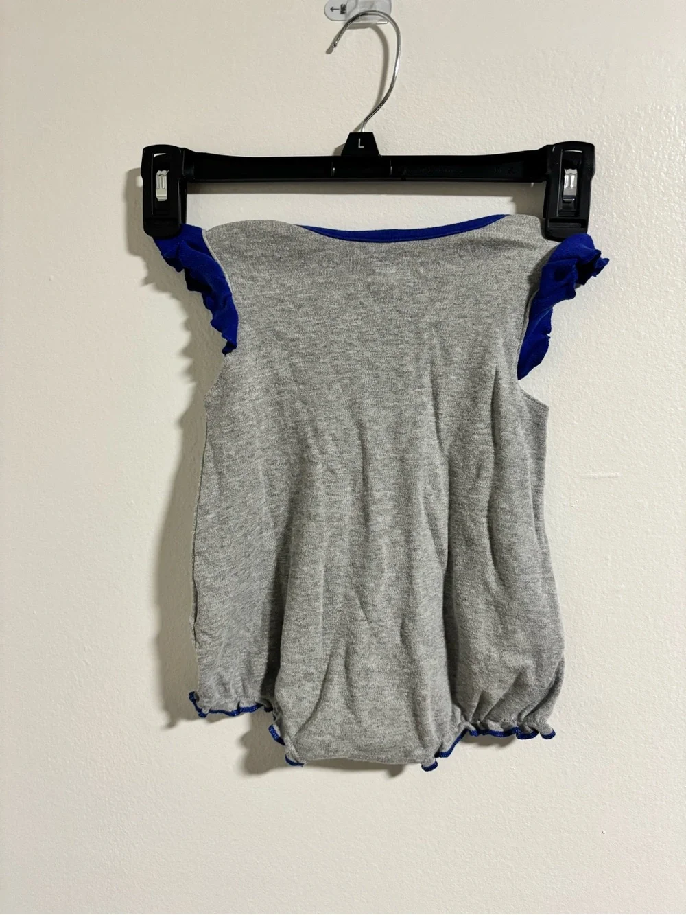 University of Kentucky Wildcats Girl Gray & Blue Baby One-Piece Bodysuit